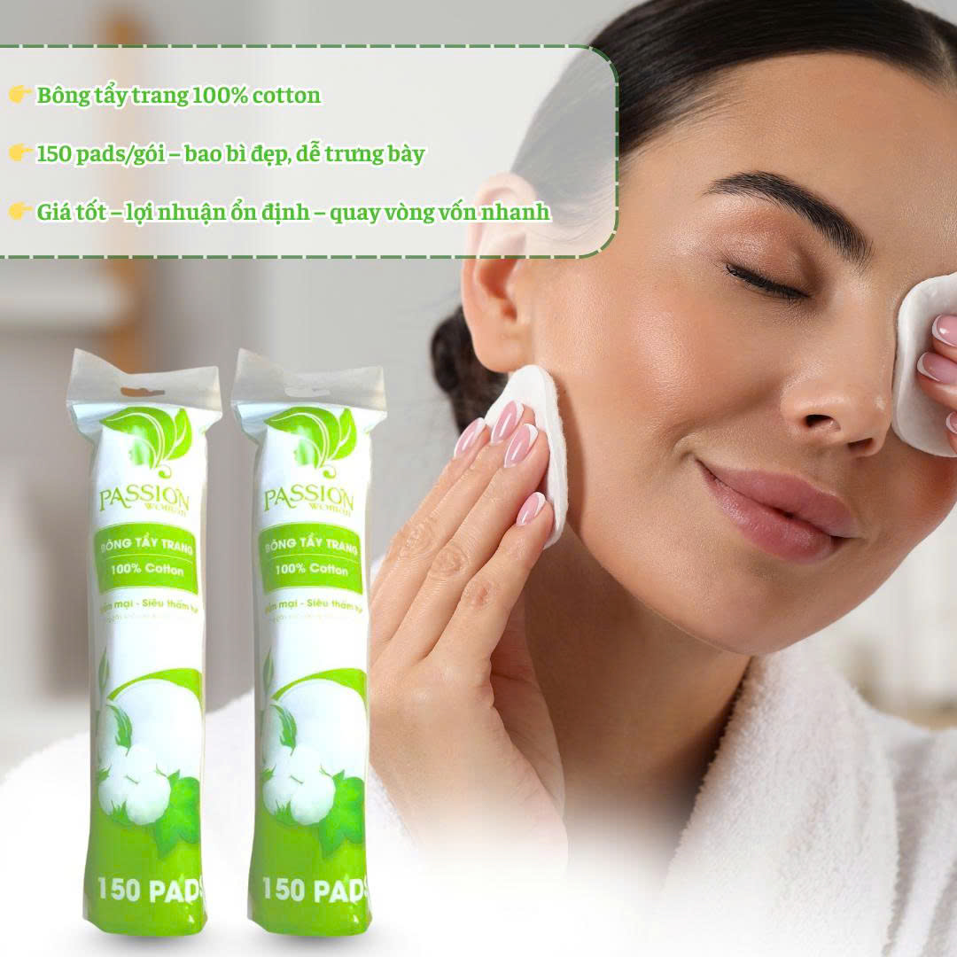 Bông tẩy trang PASSION